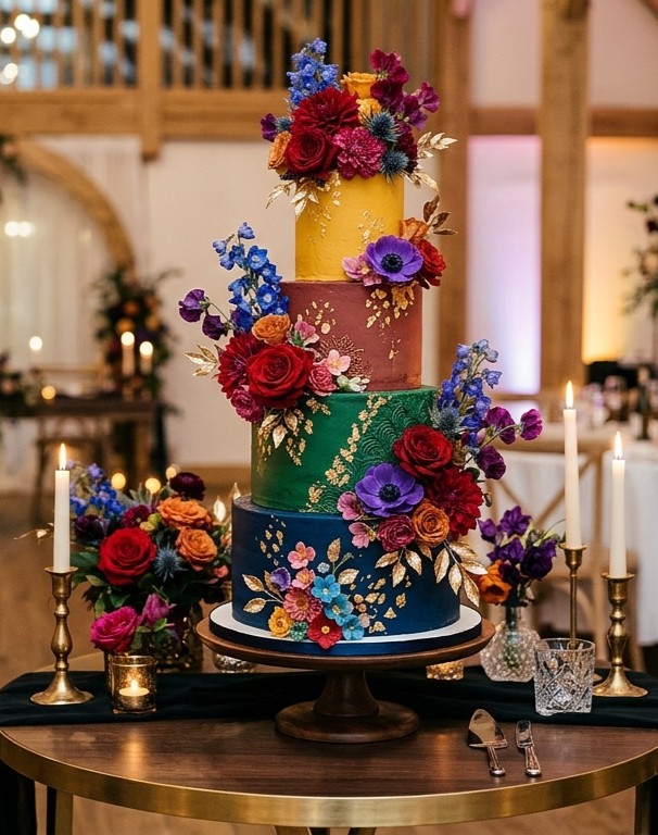Pastel temático para celebración de cumpleaños mujer